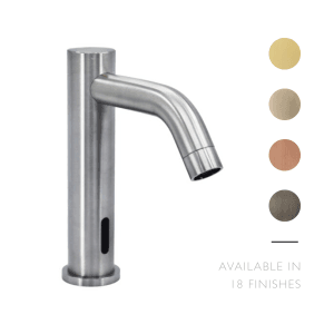 Dolphin Inform Counter mounted tap - bent spout