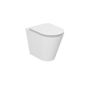 DOLPHIN FLOOR MOUNTED WC PAN AND SEAT