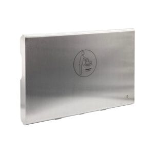 Dolphin Horizontal Stainless Steel Clad Changing Table