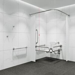 FLANGED DOC M SHOWER PACK - VALVELESS