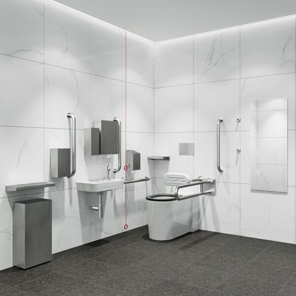 FLANGED DOC M WC PACK - BACK TO WALL
