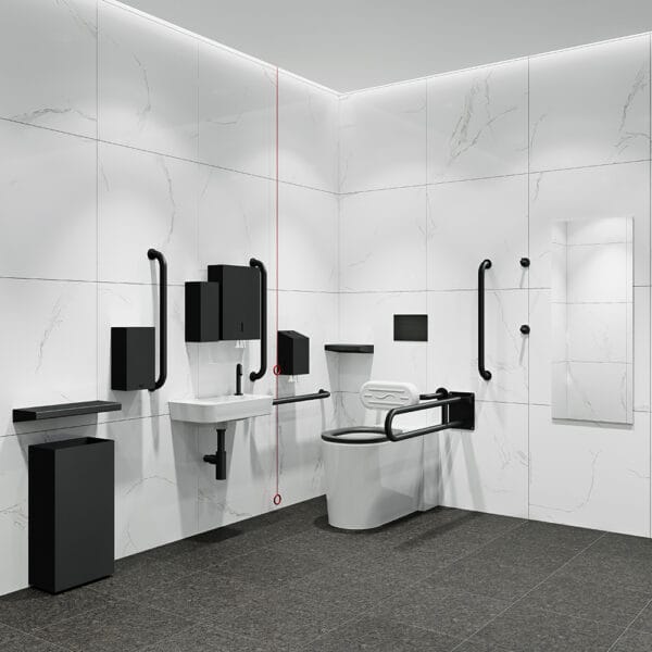 FLANGED DOC M WC PACK - BACK TO WALL - Image 2
