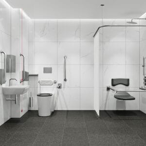 FLANGED COMBINED DOC M PACK – BACK TO WALL TOILET