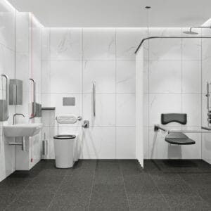 ROSELESS COMBINED DOC M PACK - BACK TO WALL TOILET