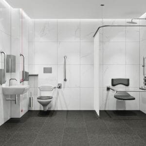 FLANGED COMBINED DOC M PACK - WALL MOUNTED TOILET