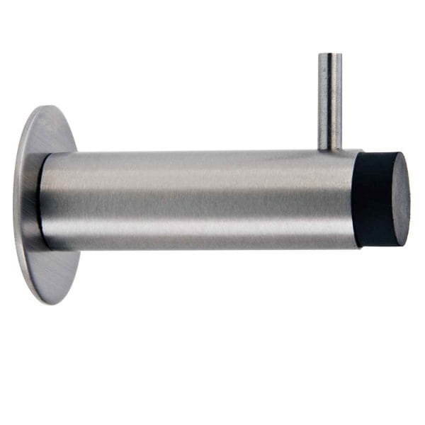 DOLPHIN STAINLESS STEEL COAT HOOK/DOOR STOP