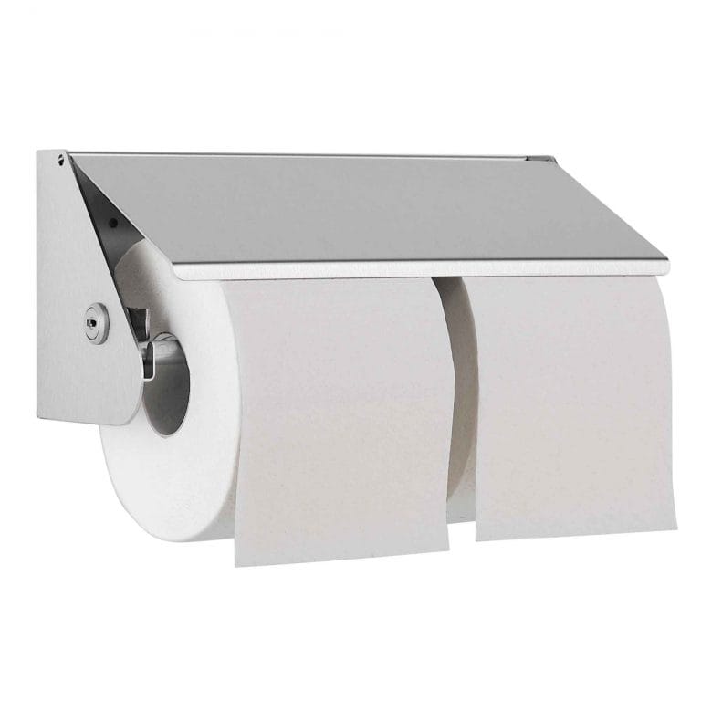 DOLPHIN PRESTIGE DOUBLE TOILET ROLL HOLDER