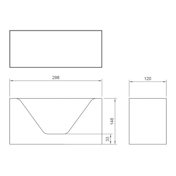 DOLPHIN PRESTIGE FREE STANDING PAPER TOWEL DISPENSER - Image 2