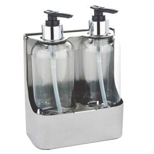 DOLPHIN STAINLESS STEEL SOAP BOTTLE HOLDER