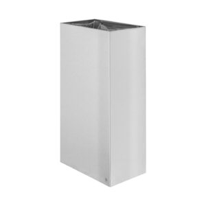 DOLPHIN STAINLESS STEEL FREE STANDING / SURFACE MOUNTED BIN