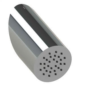 DOLPHIN BLUE WALL MOUNTED SHOWER HEAD