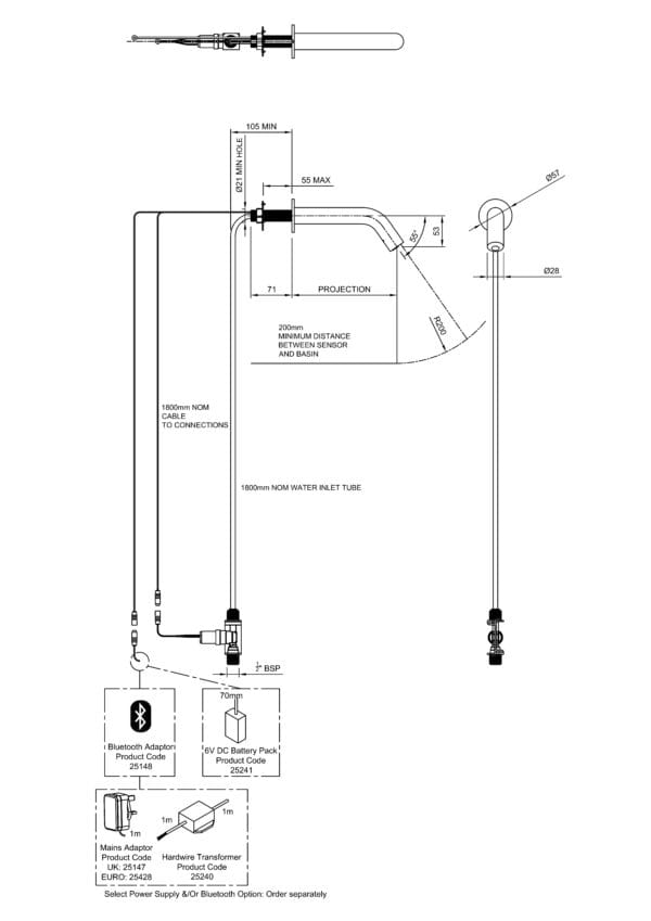 DOLPHIN INFORM SMART TAP (THRU PANEL MOUNTED) - Image 2