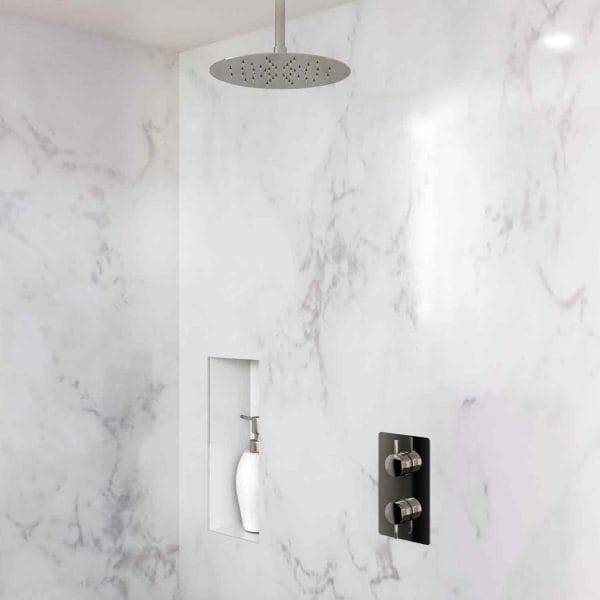 DOLPHIN SHOWER SET WITH CEILING MOUNTED HEAD - Image 2