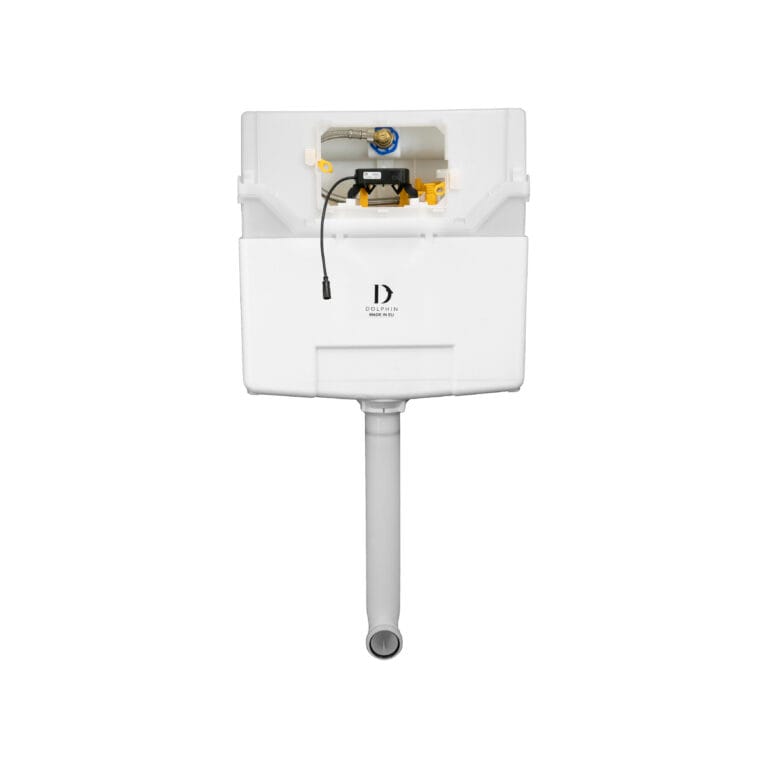 DOLPHIN BLUE 126MM ELECTRONIC CISTERN – NO FRAME
