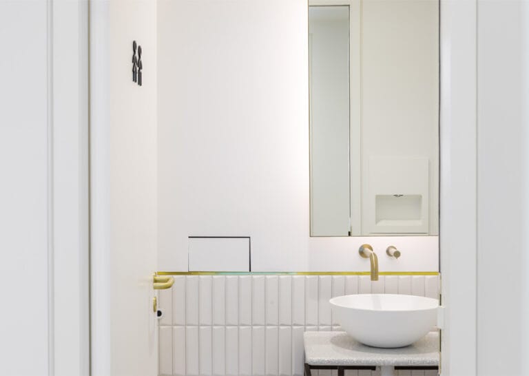 Dolphin Innovative Soap Dispensing System, Exchange House Project