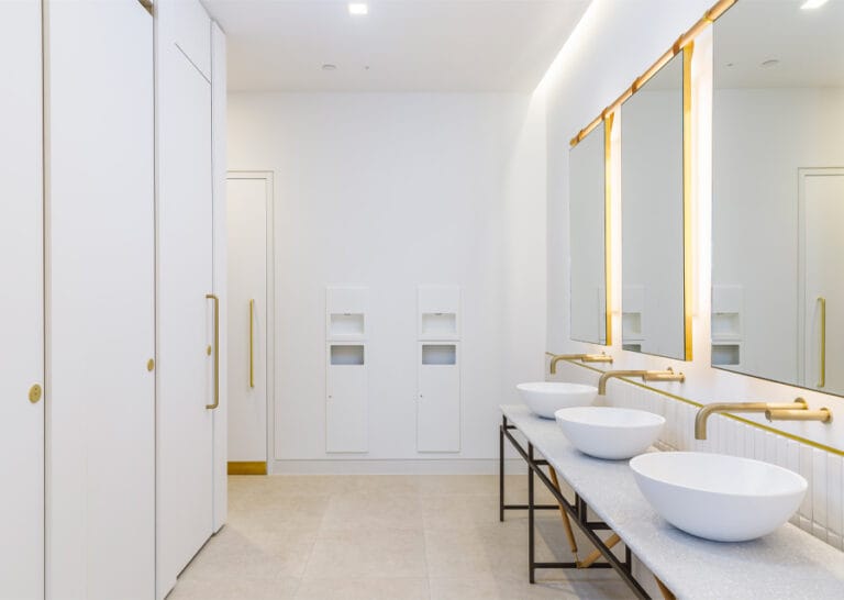 Dolphin Innovative Soap Dispensing System, Exchange House Project