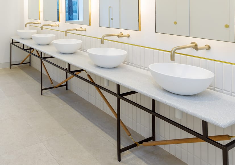 Dolphin DS800 Soap Dispensing System at Exchange House