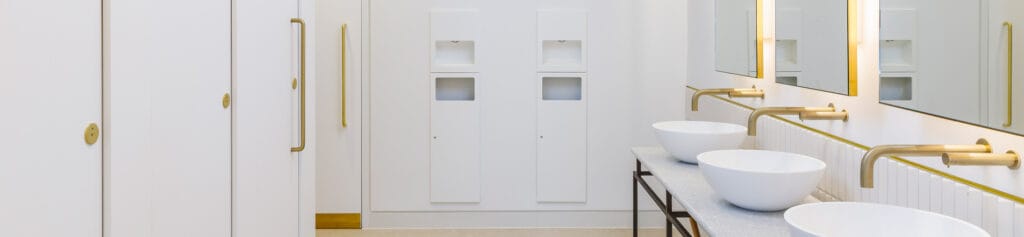 Dolphin Innovative Soap Dispensing System, Exchange House Project