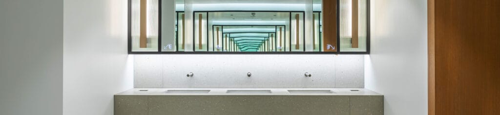 Behind Mirror System vs Traditional Washroom
