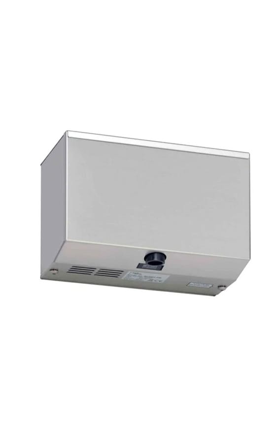 Behind mirror commercial automatic hand dryers