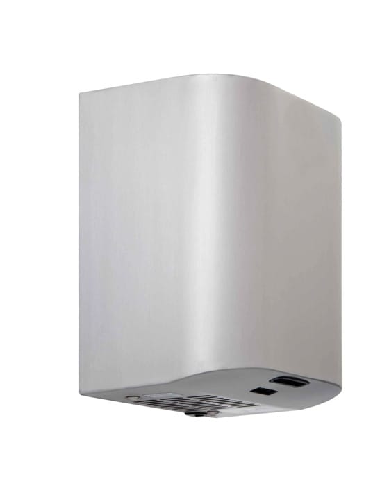 Surface mounted commercial automatic hand dryers