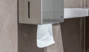 Types of Commercial Toilet Paper Roll Holders featured