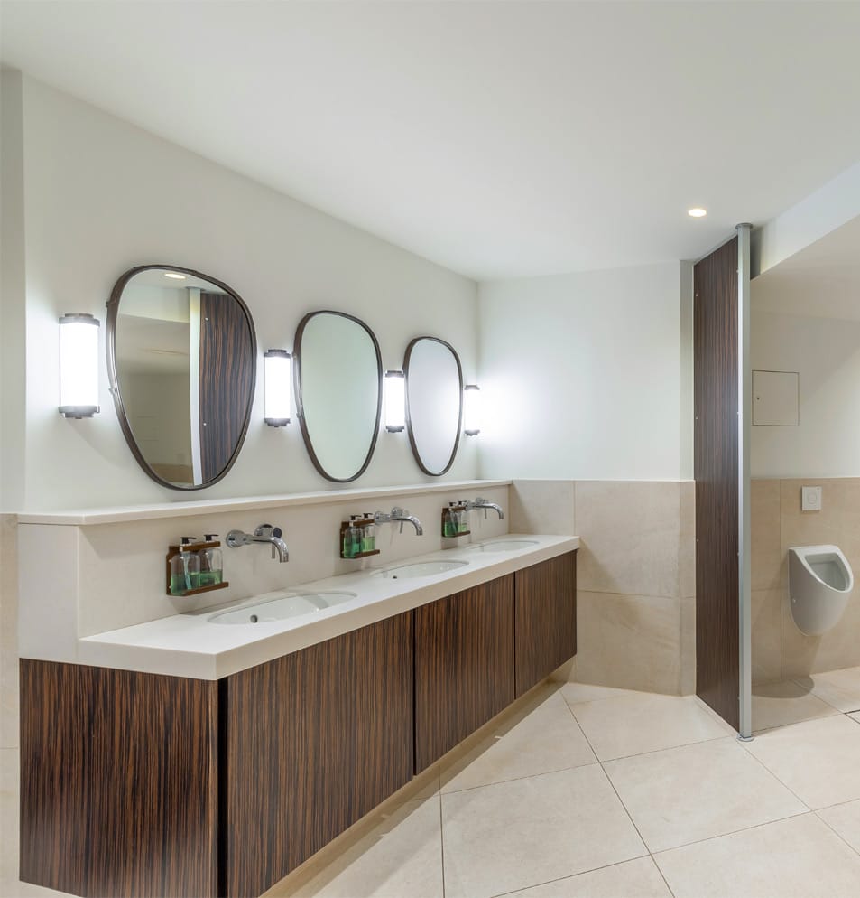 Traditional washroom layout designed for your wellbeing