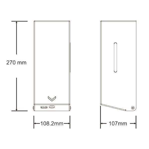 DOLPHIN INFRARED SENSOR SOAP DISPENSER - Image 3