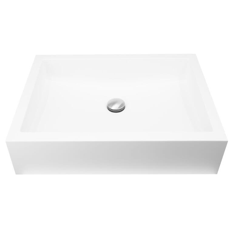 DOLPHIN RECTANGLUAR COUNTERTOP BASIN