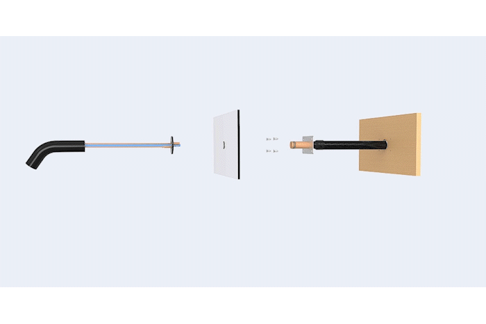 Wall Plate Kit animated installation