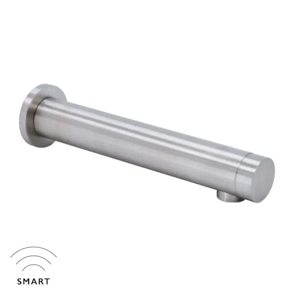 Dolphin Inform straight wall tap - StrataPlate version