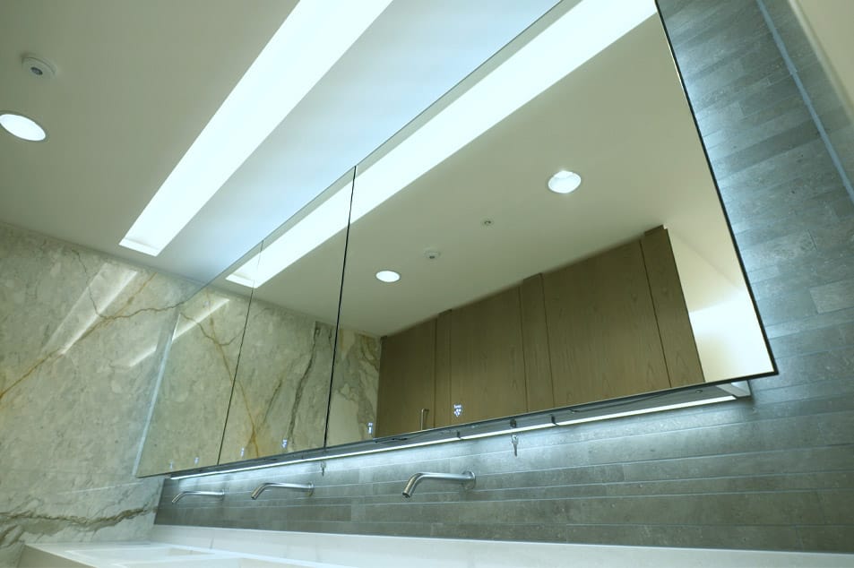 SMART commercial washroom taps with an Alavo system