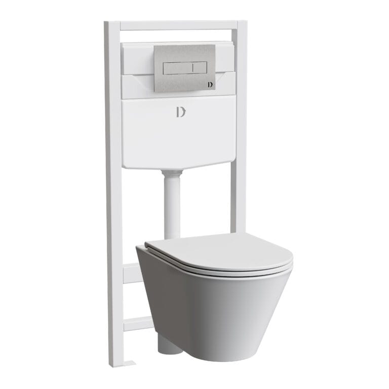 Wall mounted WC set – Pneumatic