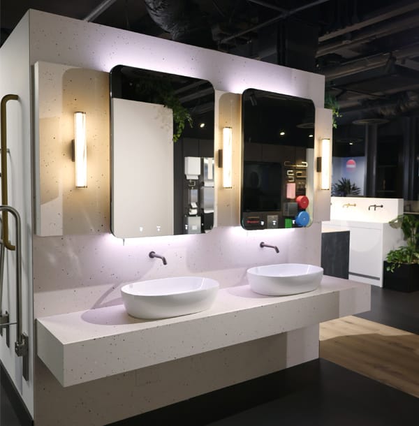 Alavo Solo displayed at Washroom Design Hub