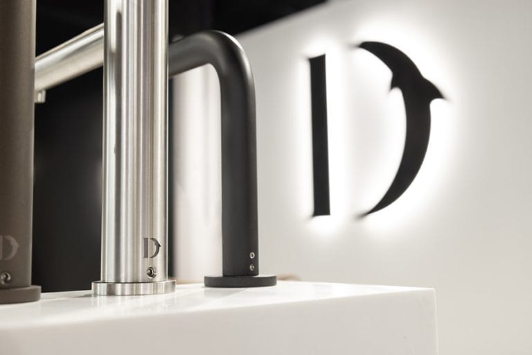 Dolphin logo at London Design Hub