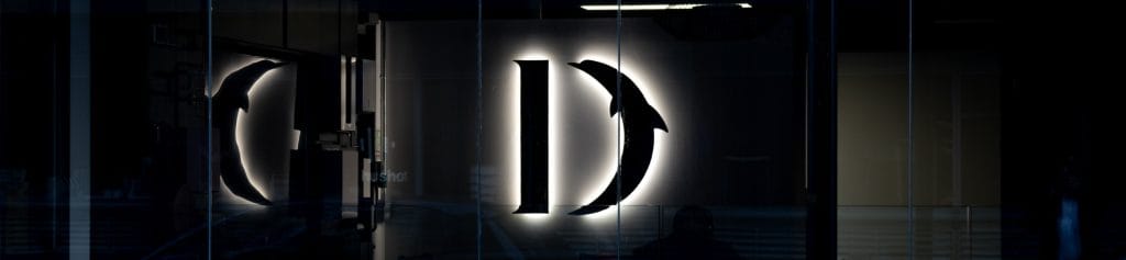 Front of Dolphin Solutions Washroom Design Hub located in London