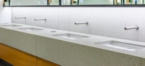 Wall plates used in installing these row of touch free sensor taps