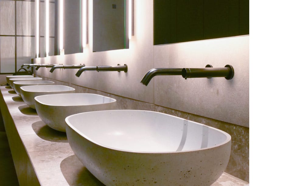 Recycling service for sensor taps and soap dispensers