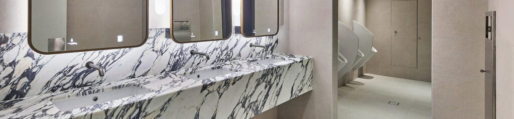 Commercial washroom for male