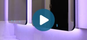 Video of the benefits of a behind mirror hand dryer