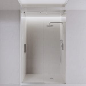 Sliding Door Shower Screen front view