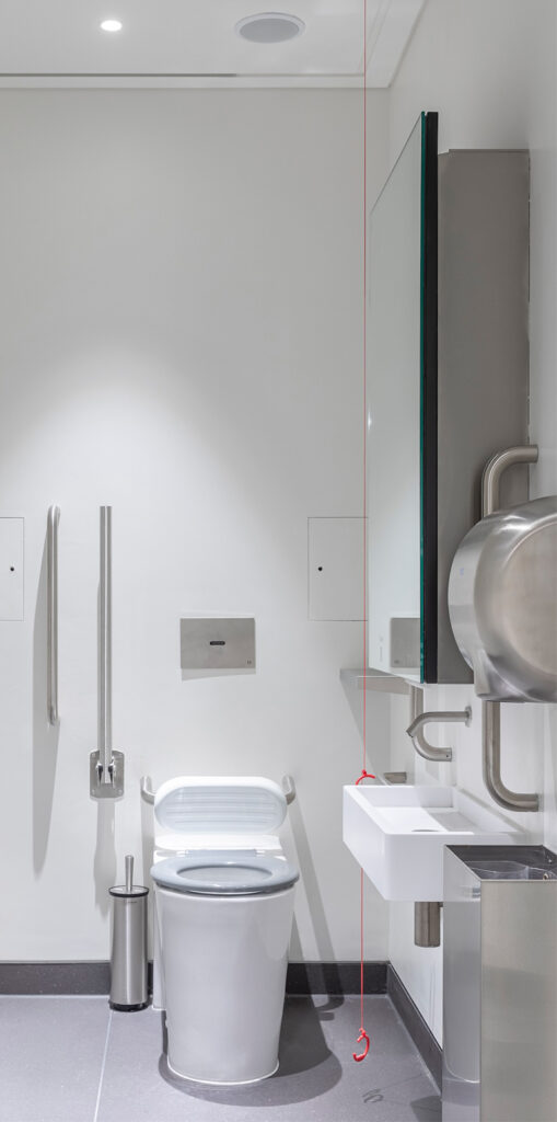 Accessible Washroom at Fora, The Jellicoe