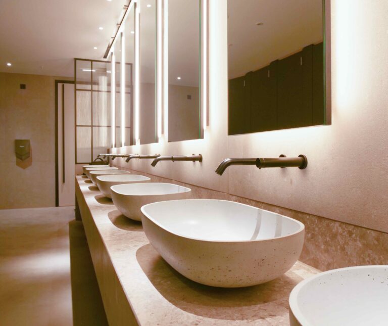 Washroom at Ilona Rose House