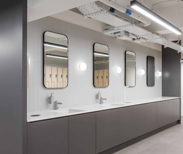 Washroom at Woolgate Exchange