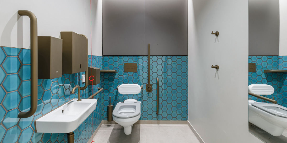 Doc M Accessible Washroom with complete Fittings