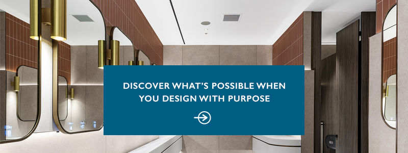 Dolphin Alavo designed with a purpose for a washroom