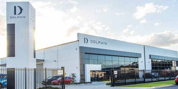 Office building front view of Dolphin Solutions in Australia