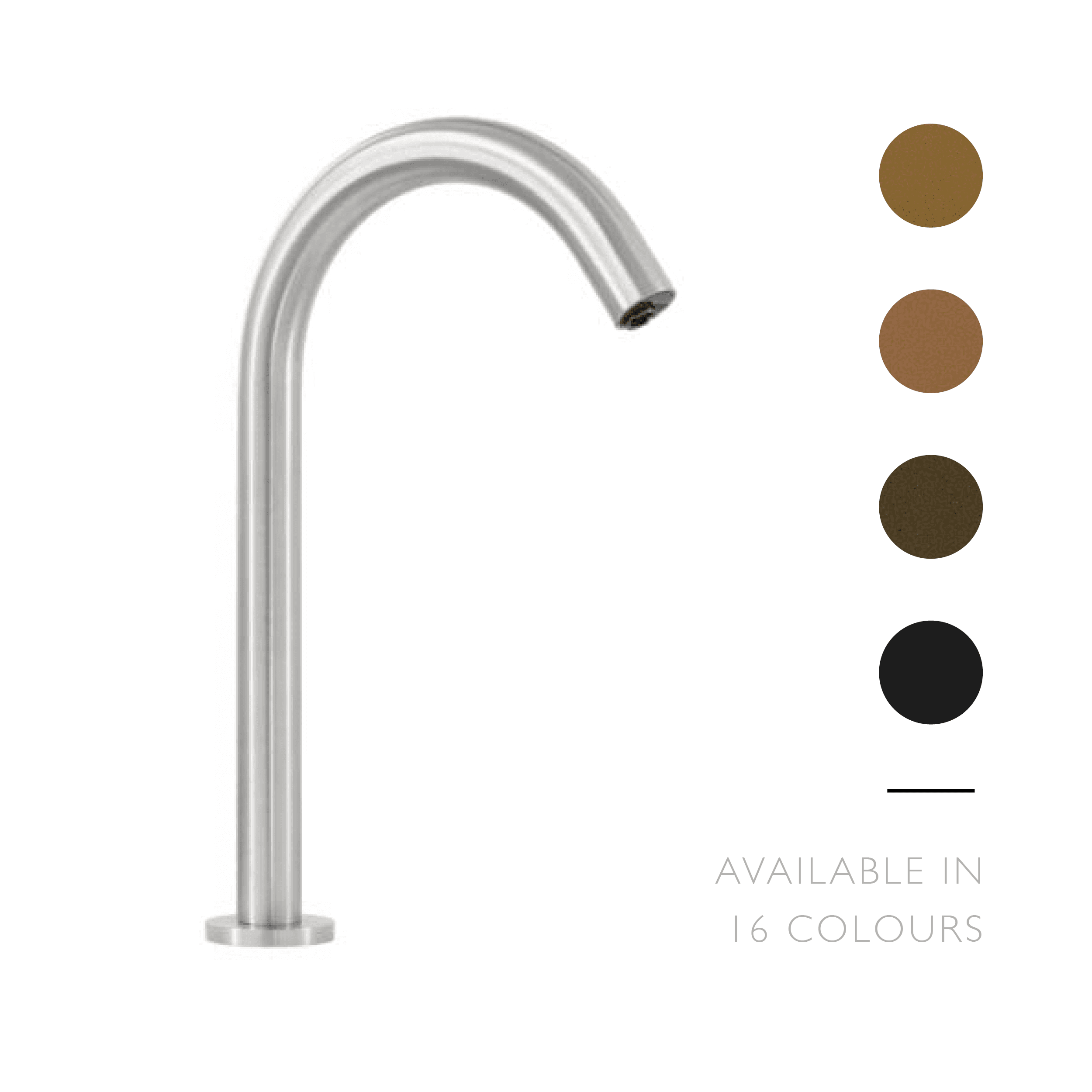 DOLPHIN INFORM 55 DEGREE SWAN NECK TAP