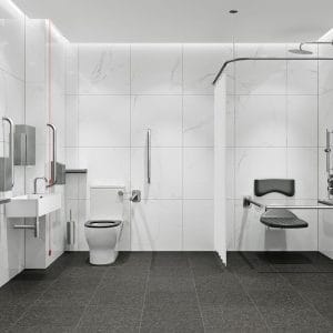 ROSELESS COMBINED DOC M PACK - CLOSE COUPLED TOILET