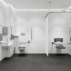 ROSELESS COMBINED DOC M PACK - WALL MOUNTED TOILET